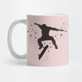 how to ride a skateboard, skateboard professional Mug